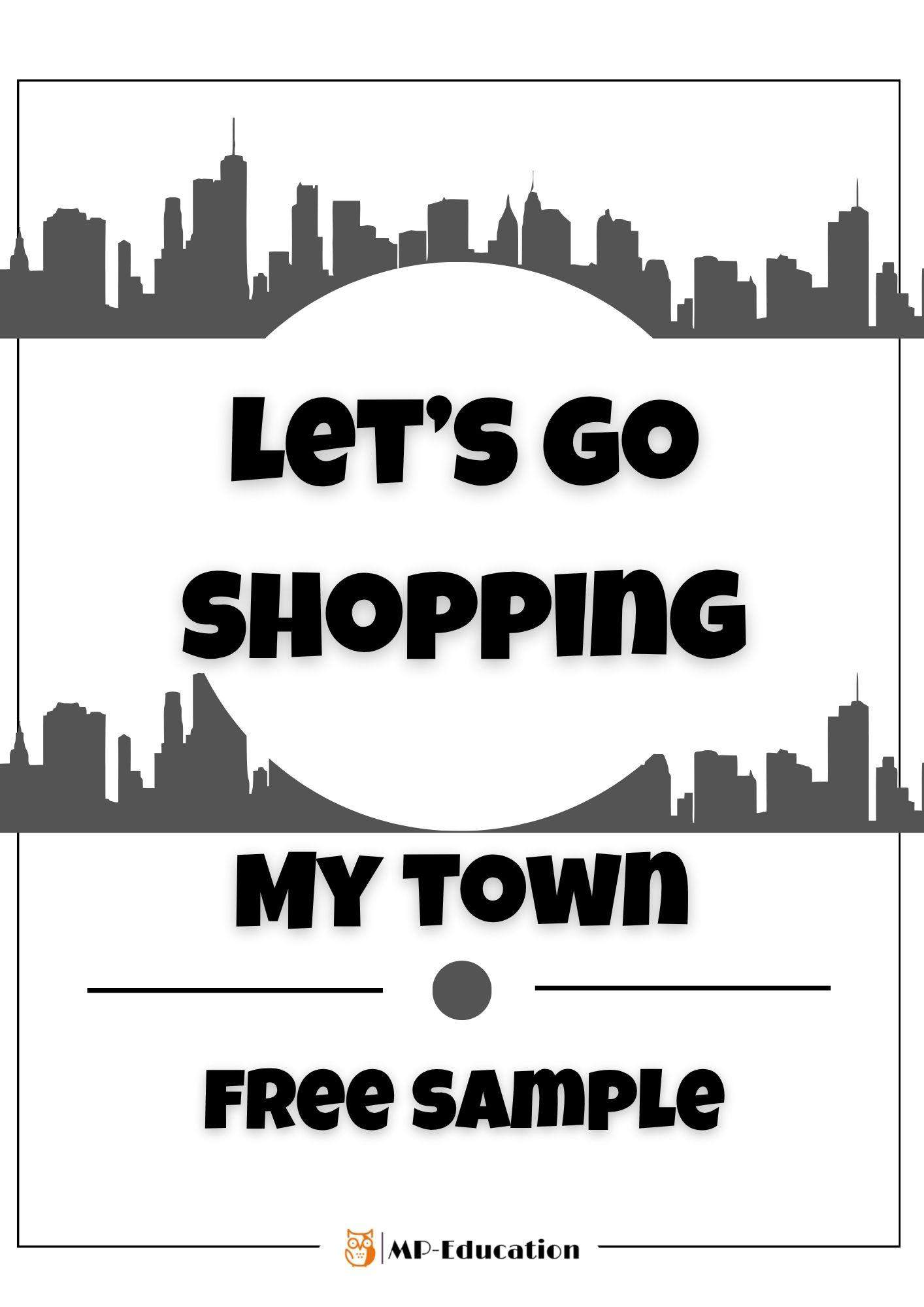 Let's go shopping - My town - Bugs Team 3 unit 5 - free sample