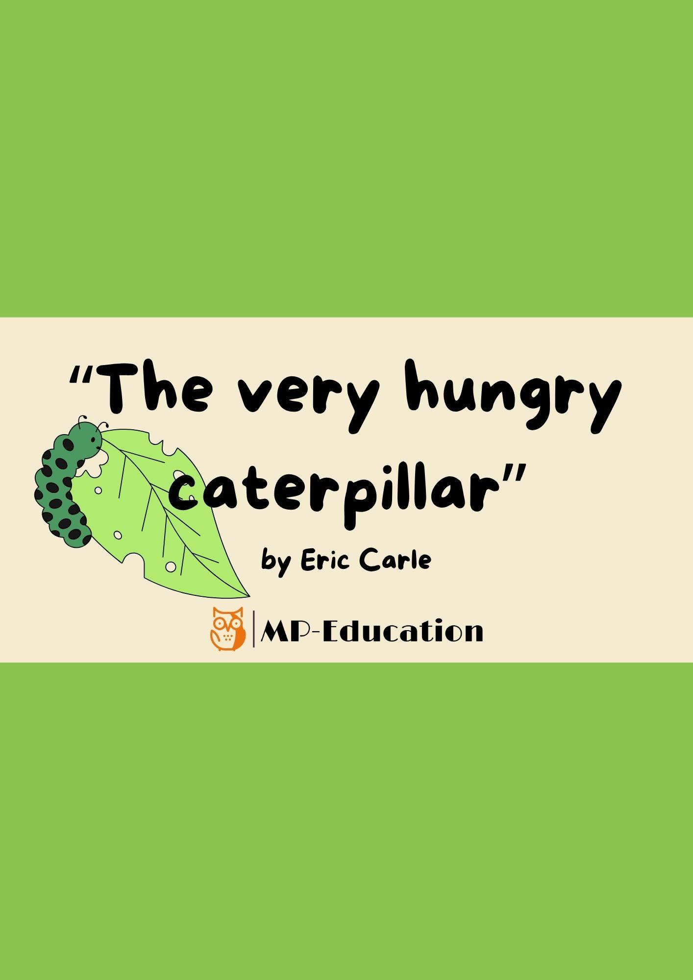 Zadania do ksiażki „The very hungry caterpillar”
